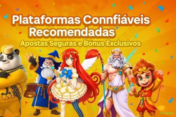 Imagem promocional da 777arts mostrando a plataforma e suas vantagens